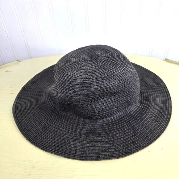 Women's BOHO Floppy Hat Stylish Black and Tan Women's Sun Hat Bundle - Picture 2 of 16